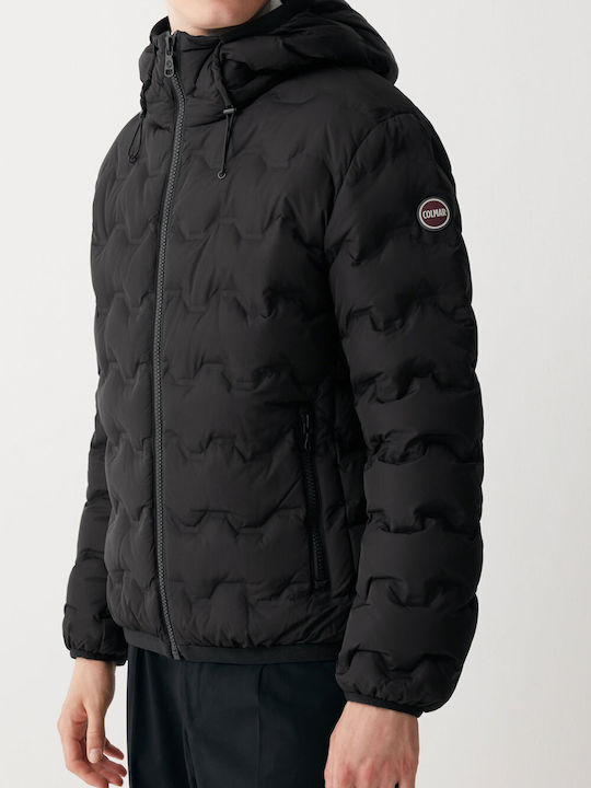 Colmar Herren Winter Jacke Puffer Schwarz