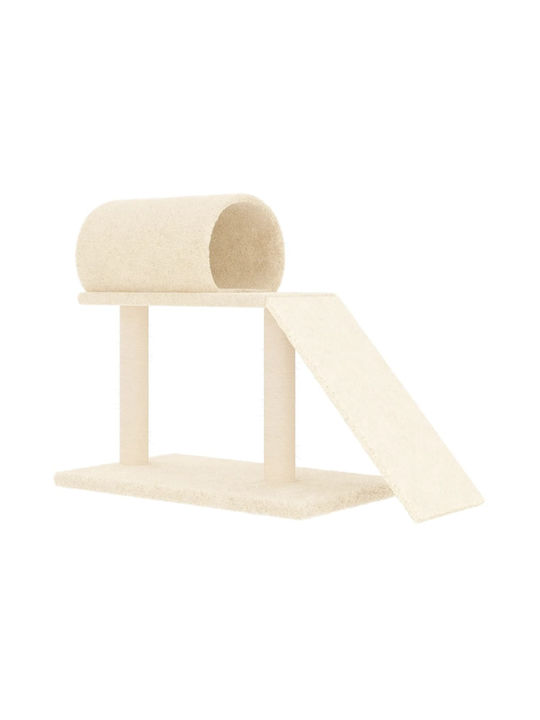 vidaXL Ξυσίματος Γάτες Cat Scratching Pole Beige 81x35x55.5cm