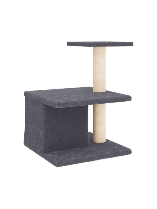 vidaXL Ονυχοδρόμιο Γατόδεντρο Γκρι 42x34.5x48εκ.
