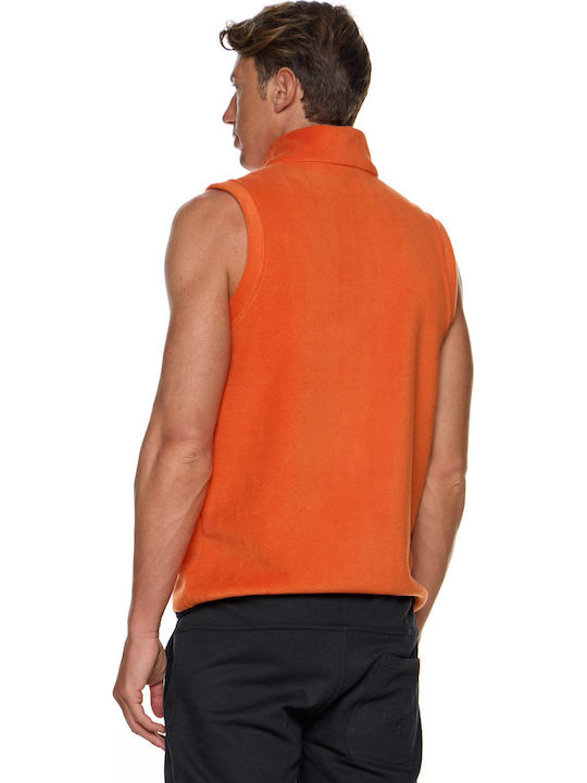 Мъжка Жилетка Fleece Оранжев
