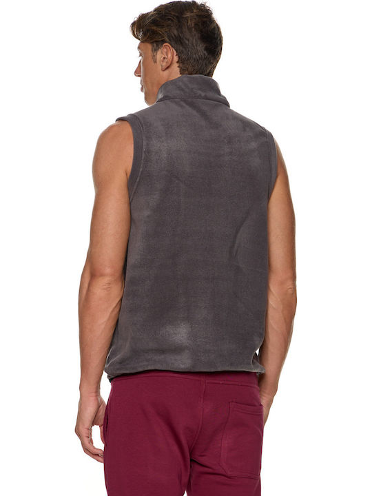 Мъжка Жилетка Fleece Сив