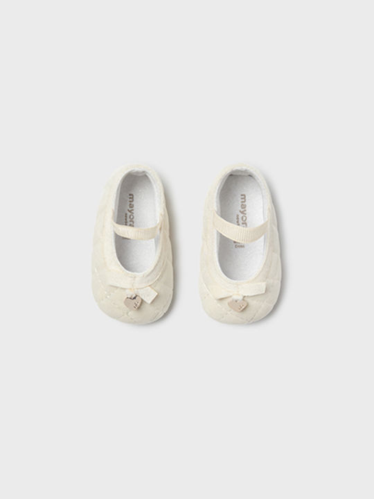 Mayoral Baby Ballerinas Beige