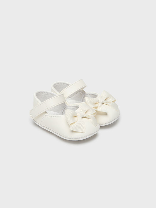 Mayoral Baby Ballerinas White