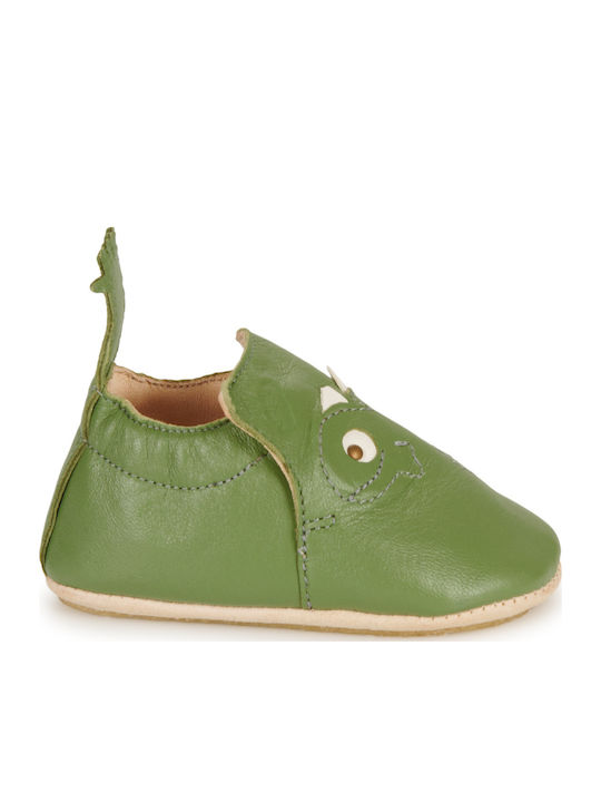 Easy Peasy Baby Slippers Green My Blublu Cameleon