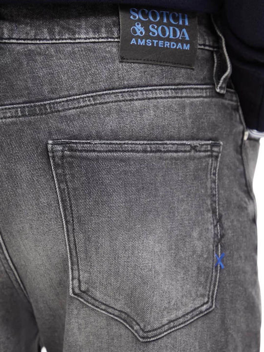 Essentials Men's Jeans Pants With Regular Tapered Fit Black