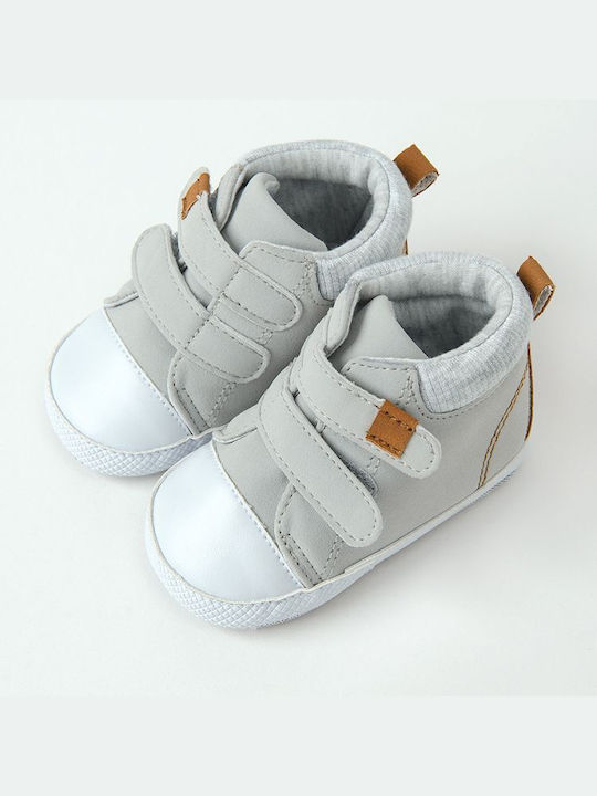 Cool Club Βρεφικά Sneakers Αγκαλιάς Γκρι