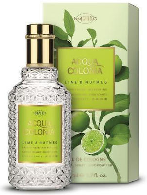 4711 Acqua Cologne Lime & Nutmeg Eau de Cologne 50ml