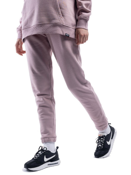 District75 Damen-Sweatpants Rosa