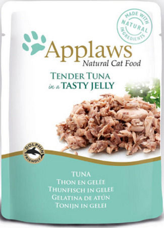 Applaws Cat Food Υγρή Τροφή για Ενήλικες Γάτες σε Φακελάκι με Τόνο χωρίς Σιτηρά 70gr