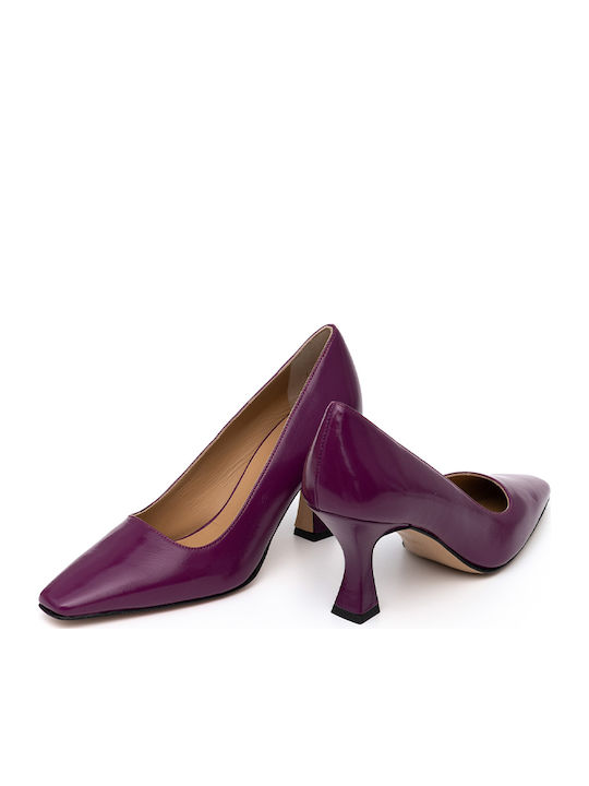 Pantofi cu toc Violet
