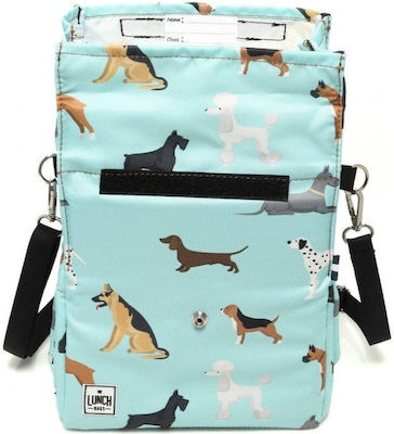 The Lunch Bags Dogs Isothermal Hand Lunch Bag 5lt Light Blue L21 x W16 x H24cm