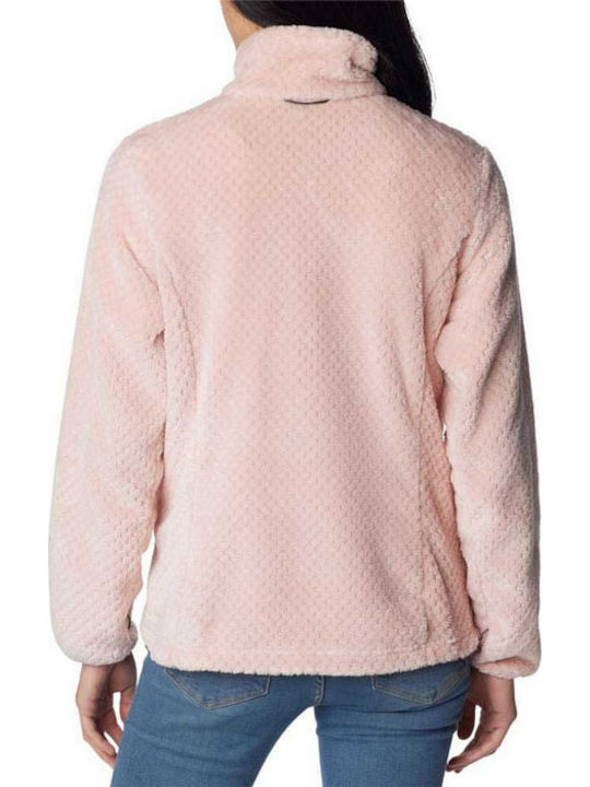 Bugaboo II Fleece Interchange 3 In 1 Women's Short Lifestyle Jacket for Winter with Hood Beetroot