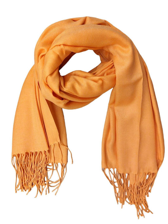 Women's Silk Scarf Orange