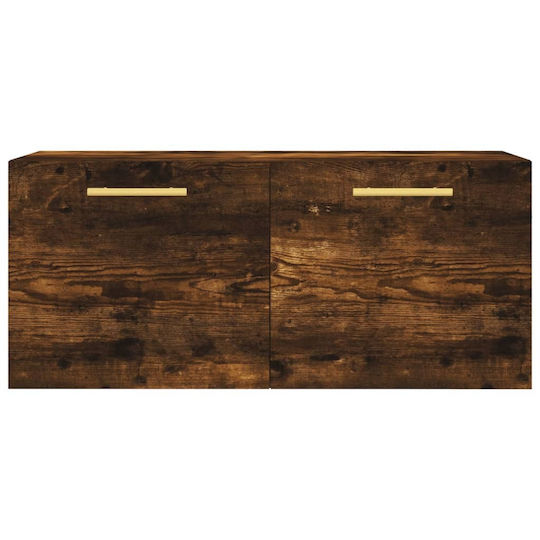 vidaXL Bathroom Cabinet L80xW36.5xH35cm Oak