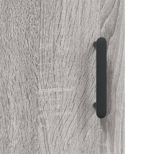 vidaXL Ντουλάπι Μπάνιου 60x31x60cm Γκρι