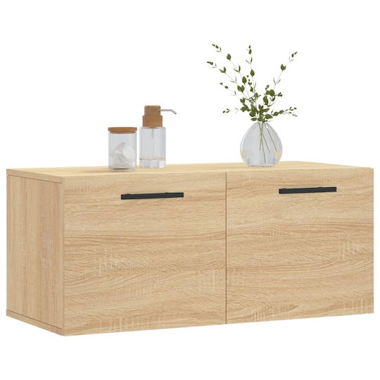 vidaXL Bathroom Cabinet L80xW36.5xH35cm Sonoma