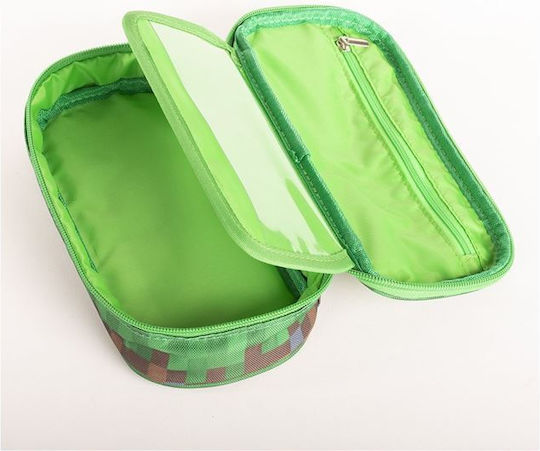 Pixie Crew Pencil Case with 1 Compartment Green