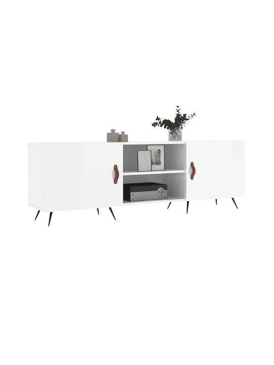 TV Stand White 150x30x50cm