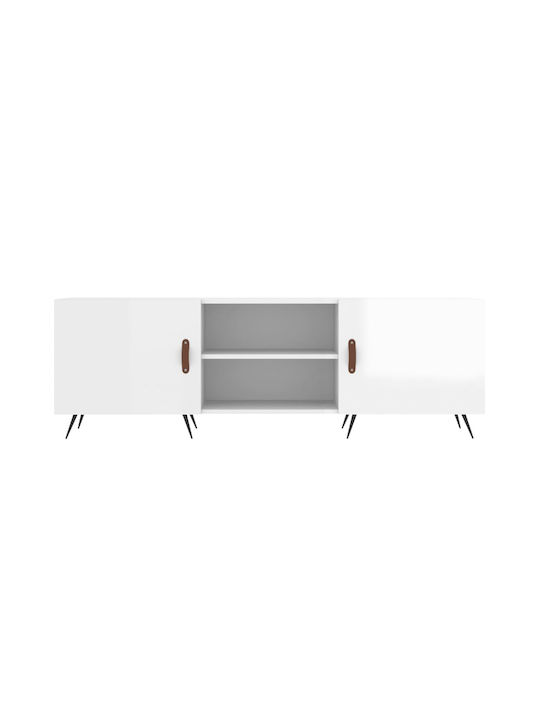 TV Stand White 150x30x50cm