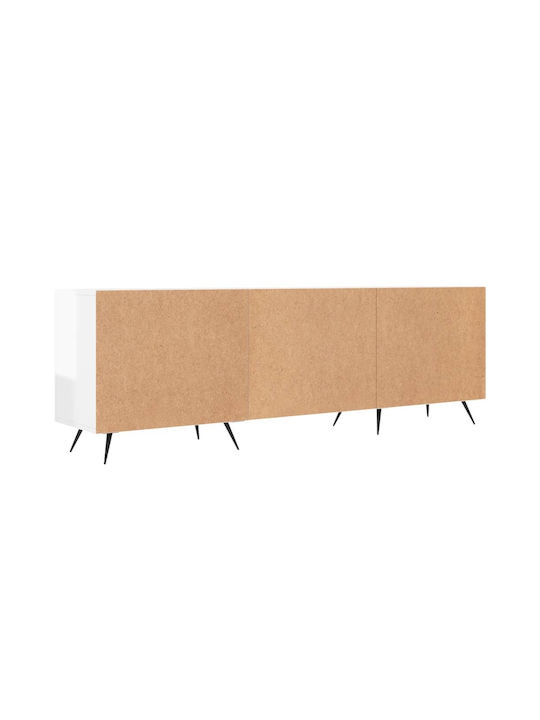 TV Stand White 150x30x50cm