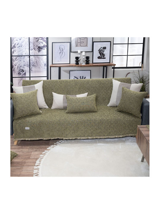 Teoran Three-Seater Sofa Throw Harlem 180x300cm 15