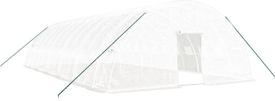 vidaXL 3188120 Seră Casa cu Cadru Metalic 12x6x2.85m
