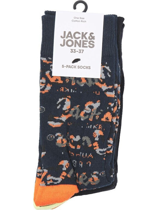 Jack & Jones Kindersocken Kniehohe Bunte 5 Paar