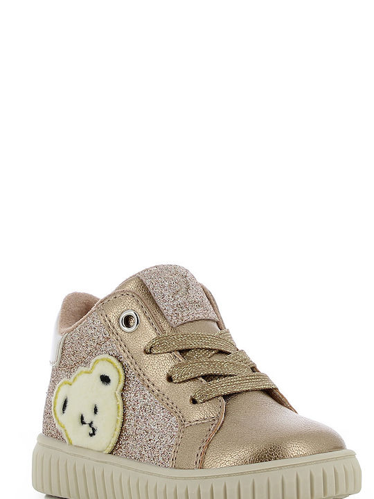 Safety Jogger Kids Boots with Lace Gold