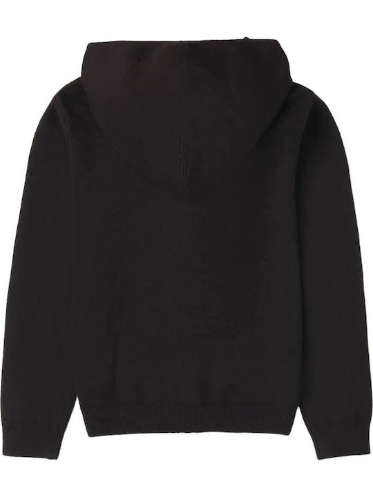 Kinder-Sweatshirtjacke mit Kapuze Blau