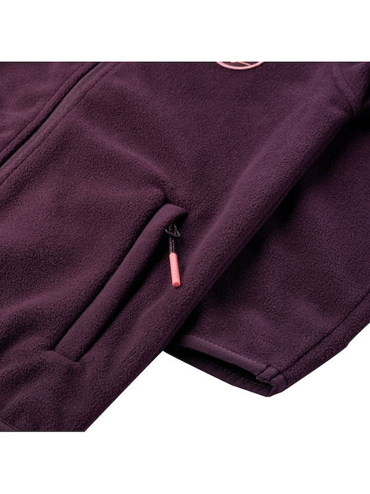 Kids Cardigan Purple