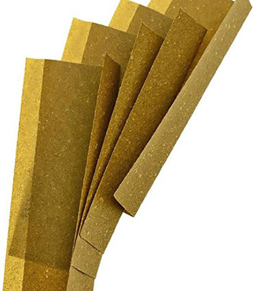 HBI EUROPE GMBH Πουρόφυλλα KingPin Hemp Blunts Wraps 100mm 5cm Καφέ 4τμχ
