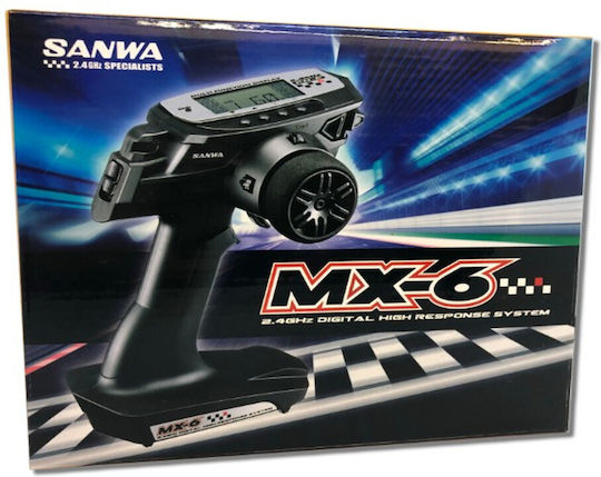 Sanwa Fernbedienung für Drohnen & RC-Fahrzeuge 101A32571A