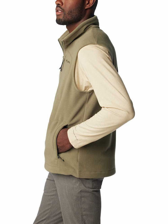 Fast Trek Fleece Sleeveless Jacket Khaki