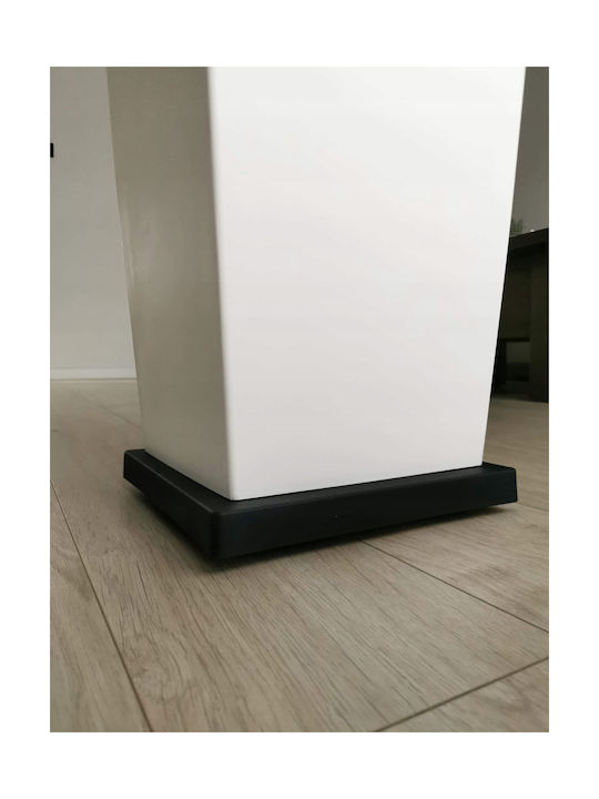 Prosperplast Urbi High Γλάστρα Πλαστική Λευκή 14x14x26.5εκ.