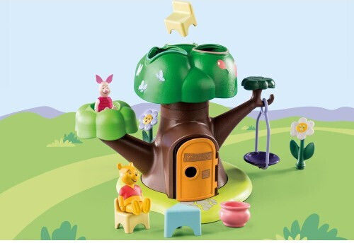 Playmobil 123 Disney Winnie's & Piglet's Tree House за 1-4 години
