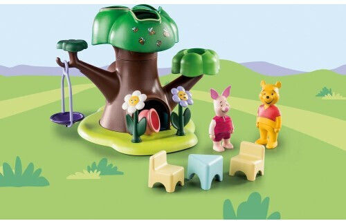 Playmobil 123 Disney Winnie's & Piglet's Tree House за 1-4 години