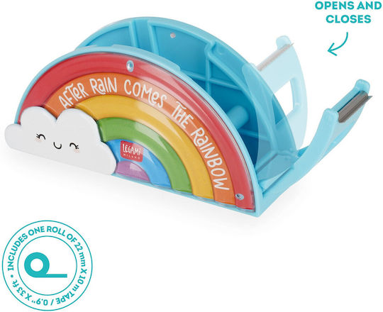 Legami Milano Dispenser without Tape Follow The Rainbow 22mm x 10m 1pcs Multicolour