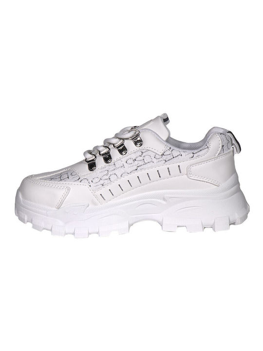 Abloom Γυναικεία Chunky Sneakers Λευκά