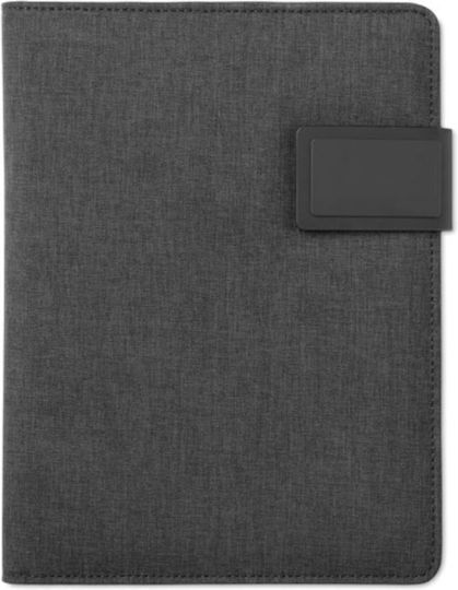 Midocean Notizbuch 20 Blätter A5 Schwarz