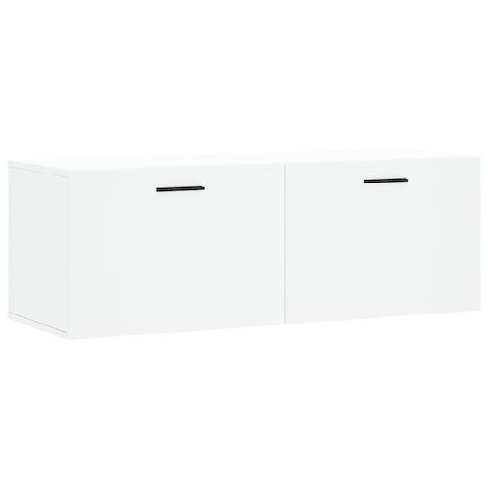vidaXL Badezimmerschrank B100xT36.5xH35cm Weiß