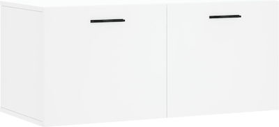 vidaXL Cabinet de baie L80xA36.5xÎ35cm Alb