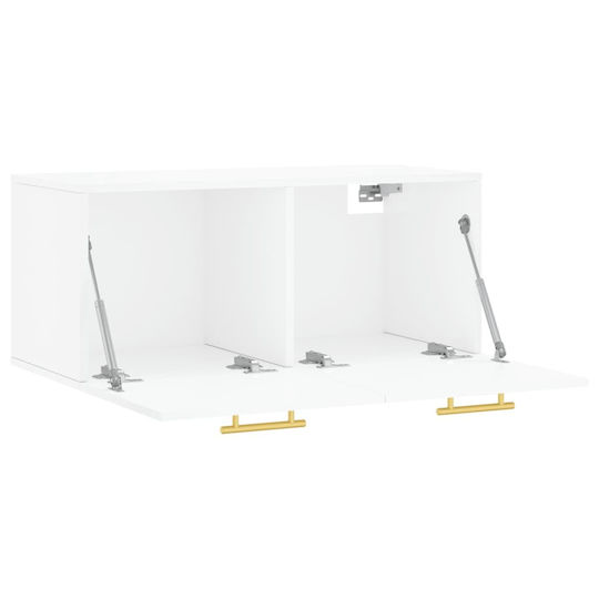 vidaXL Ντουλάπι Μπάνιου 80x36.5x35cm Λευκό