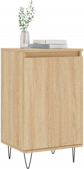 Hängeschrank fürs Wohnzimmer aus Spanplatte Beige 40x35x70 cm