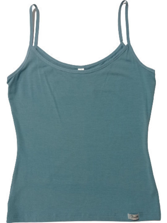 Cu Bretele Verde Tricou pentru femei