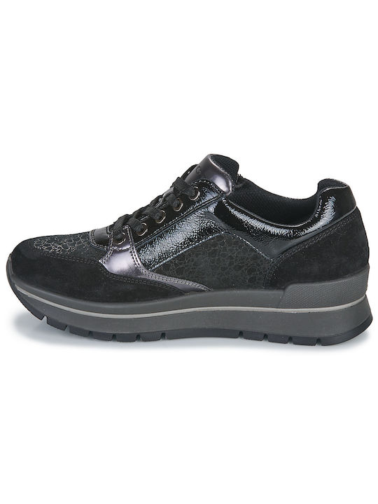Donna Γυναικεία Sneakers Μαύρα