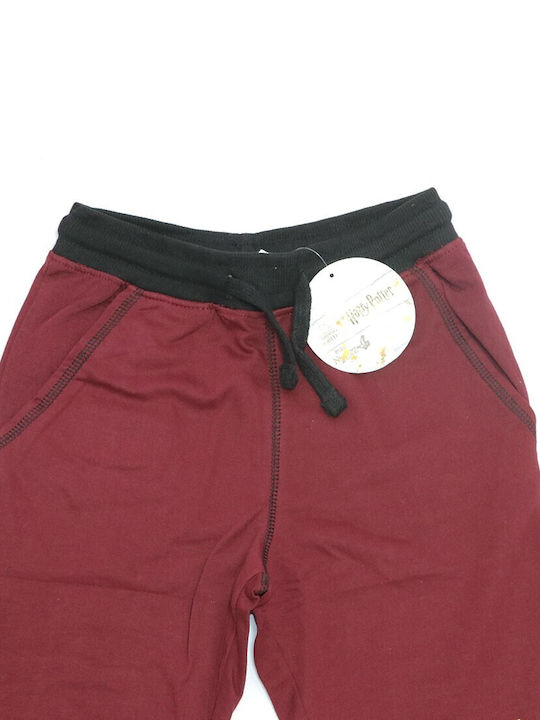 Warner Bros Kids Sweatpants Burgundy 1pcs