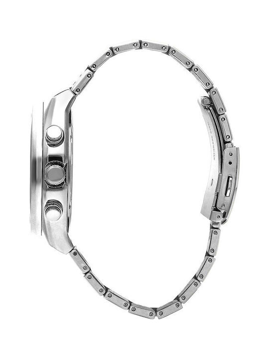 Beverly Hills Polo Club Uhr Batterie mit Silber Metallarmband