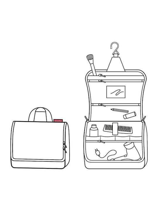 Necessaire in Schwarz Farbe 28cm