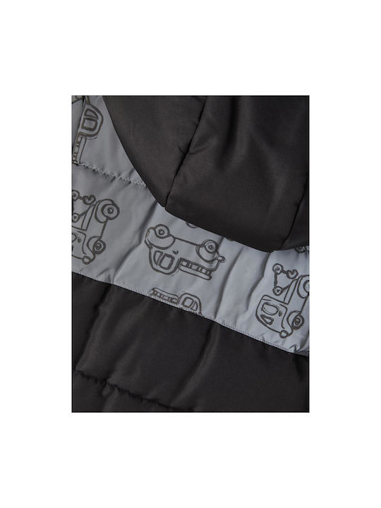 Name It Kids Casual Jacket Short with Hood Black