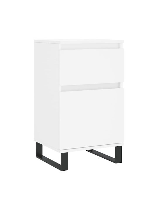 Office Storage Chipboard Cabinet White L40xW35xH70cm